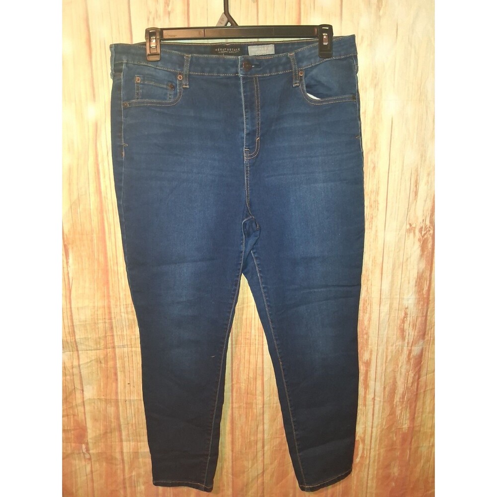 Aeropostale Dark Denim High Rise Jeggings Sz 18S
